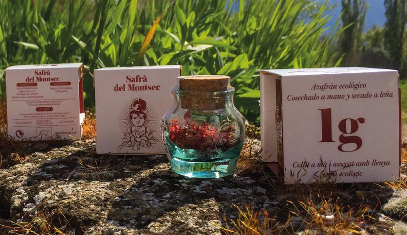 Local products Pack Organic Saffron